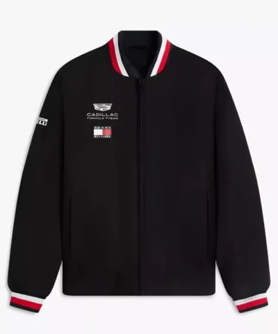 Cadillac F1 Team Black Bomber Jacket