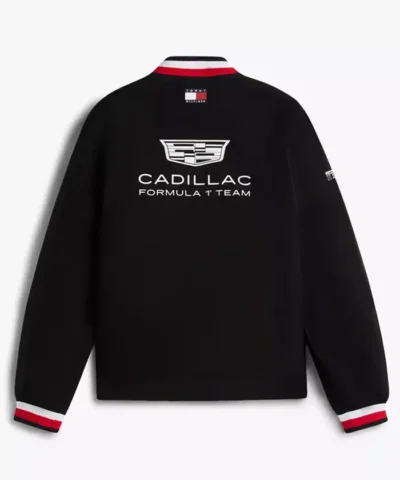 Cadillac Formula 1 Team 2026 Season Race-Inspired Unisex Black Bomber Racing Jacket
