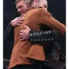 Cage AEW Dynamite Suede Leather Blazer