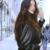NBC Studios Camila Morrone Aflalo Leather Jacket