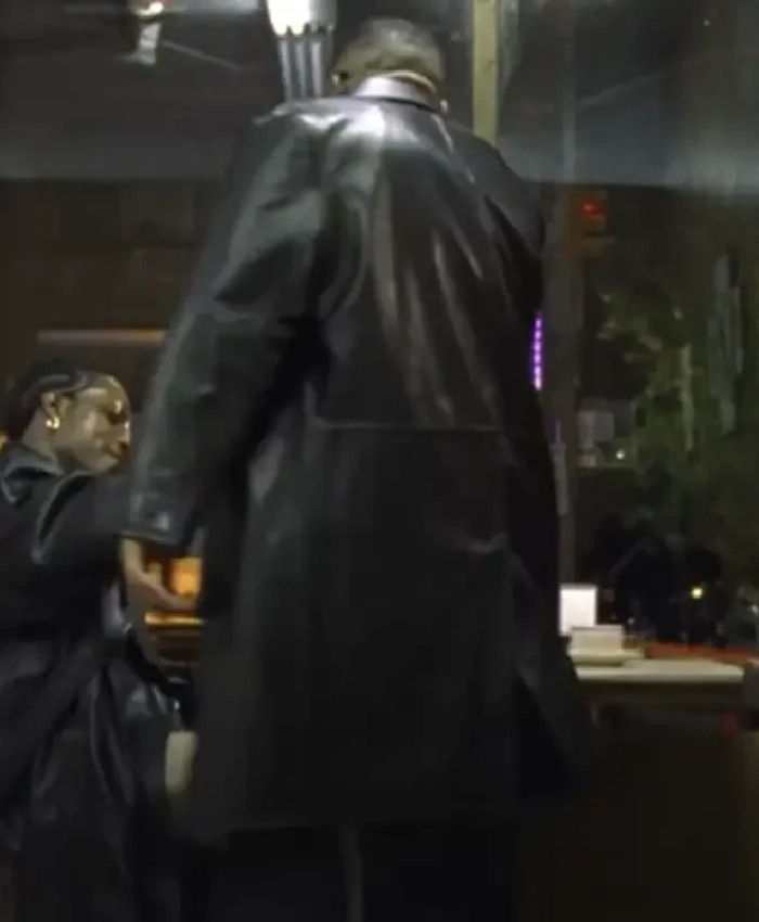 Campaign Nas Black Leather Coat