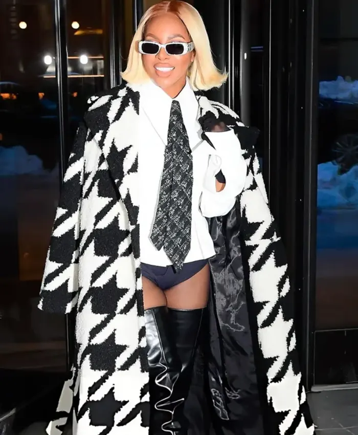 Candiace Dillard Bassett NYC 2026 Coat