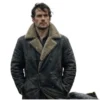 Cavill Highlander Shearling Leather Coat