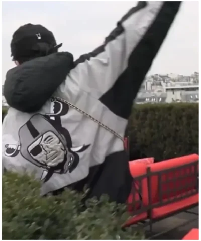 Alternative view of Timothée Chalamet Raiders Jacket