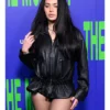 Charli XCX Black Leather Jacket