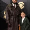 Chris Brown 68th GRAMMY Awards Trench Coat