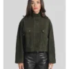 Christensen Green Suede Jacket