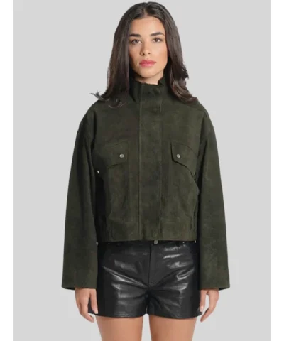 Christensen Green Suede Jacket
