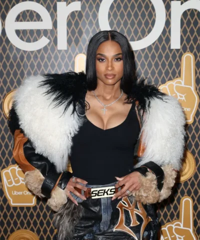 Ciara Shearling Moto Cropped Jacket