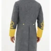 Civil War Confederate General’s 4 Rows Braid Cavalry Frock Grey Coat