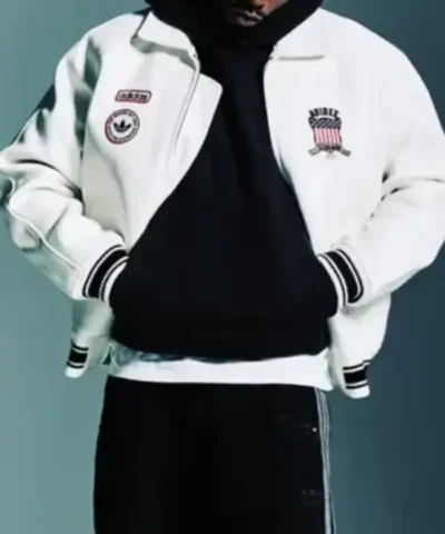 Classic Adidas x Avirex Leather Jacket