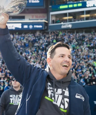 FullZip2026SeahawksCoachBomberJacketSuperBowlLXChampionParade