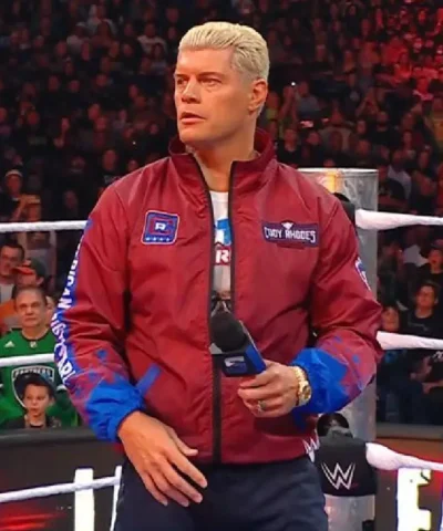 Cody Rhodes Red Windbreakr Jacket