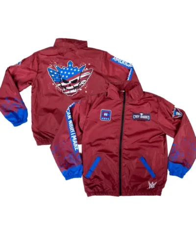 Cody Rhodes Red Windbreaker Jackt