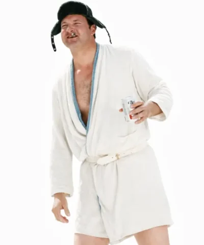 Cousin Eddy White Bathrobe