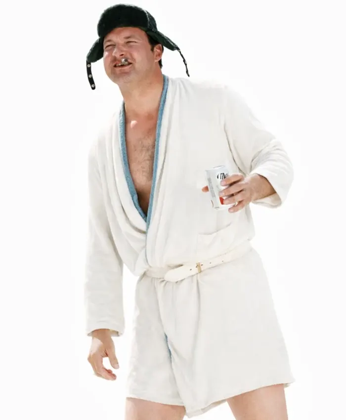 Cousin Eddy White Bathrobe