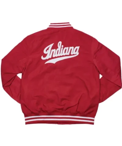 Crimson Indiana Hoosiers Bomber Jacket