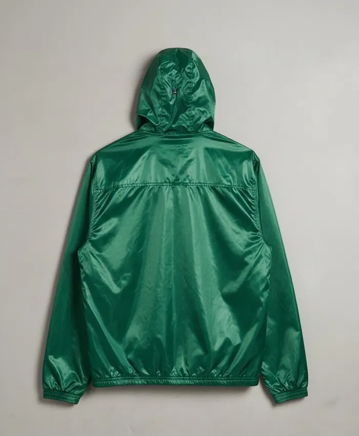 DTF St. Louis Tv Series Jason Bateman and David Harbour Green Hooded Jacket