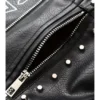 Dare You Black Leather Jacket
