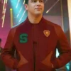 Darem Reymi Star Trek Starfleet Academy S01 George Hawkins Red Bomber Jacket