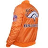 Denver Broncos Super Bowl Orange Satin Jacket
