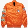 Denver Broncos Super Bowl Satin Orange Jacket