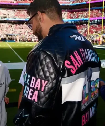 Dhar-Mann-San-Francisco-Super-Bowl-LX-Bay-Area-Leather-Jacket-Front
