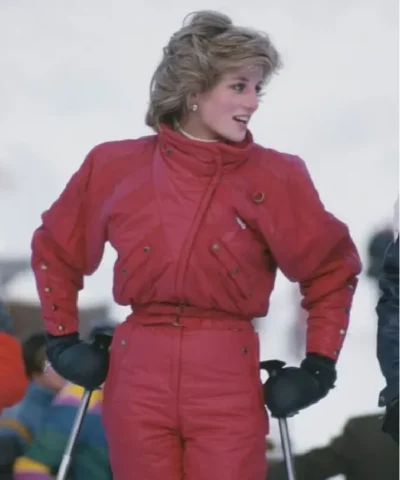Diana Red Ski Jacket