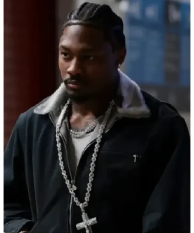 Diggs Super Bowl LX Black Jacket