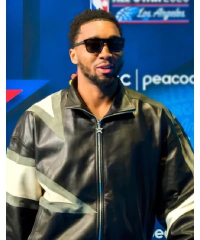 Donovan Mitchell NBA All Star 2026 Leather Jacket