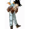 Dragon Ball Brown Bomber Jacket