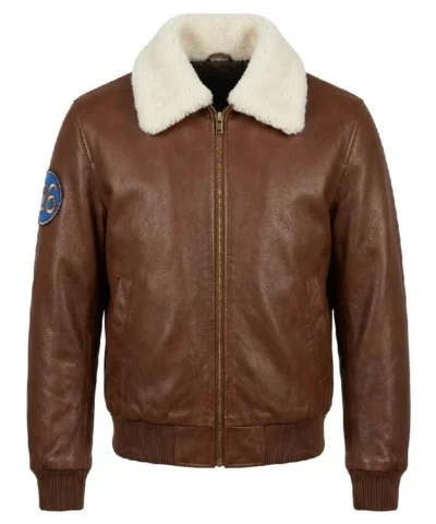 Dragon Ball Brown Bomber Jacket