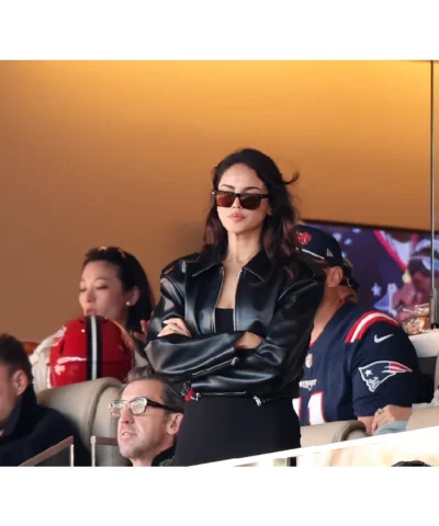 Eiza Gonzalez Super Bowl LX Black Jacket