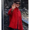 Shop Now Elordi Red Jacket