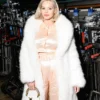 Elsa Jean Furry White Coat