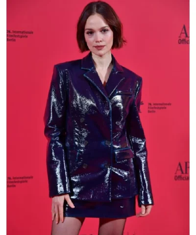 Emilia Schuele Navy Blazer