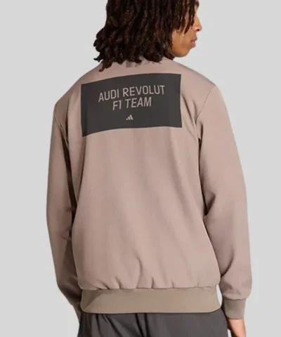 F1 Adidas x Audi Revolut F1 Elevated Light Brown Track Jacket
