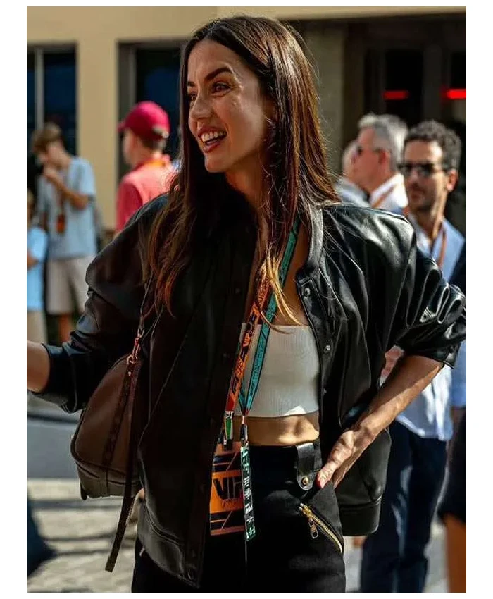 F1 Grand Prix Leather Jacket