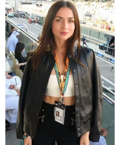 F1 Grand Prix Leather Jacket