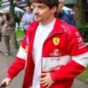 F1 Grand Prix Of Australia Charles Leclerc Red Ferrari Racing Jacket