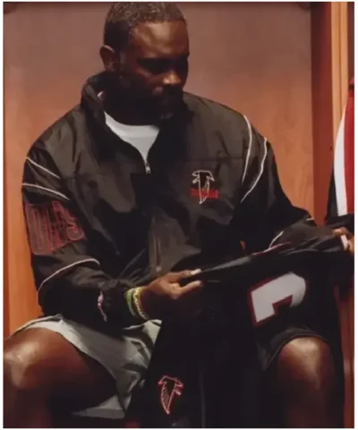 Falcons Michael Vick Black Jacket