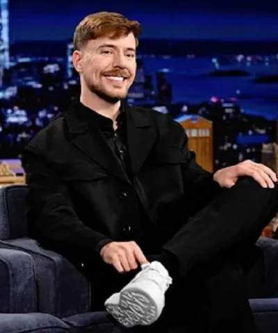 Fallon Show S13 MrBeast Black Jacket