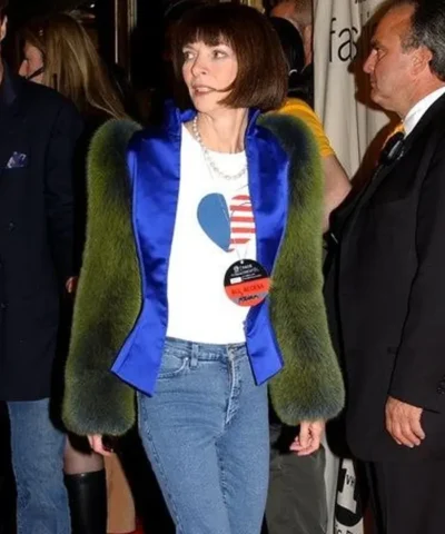 Fashion Awards 2026 Anna Wintour Fur Sleeve Jacket