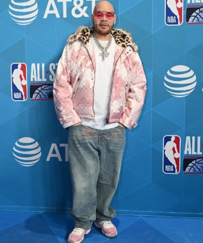 Fat Joe NBA All-star Pink Jacket