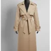 Flour Cafe Kylie Jenner Beige Trench Coat - Front