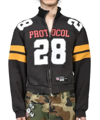 Football Jersey Track Jacket
