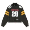 Football Protocol Jersey Track Black Jacket