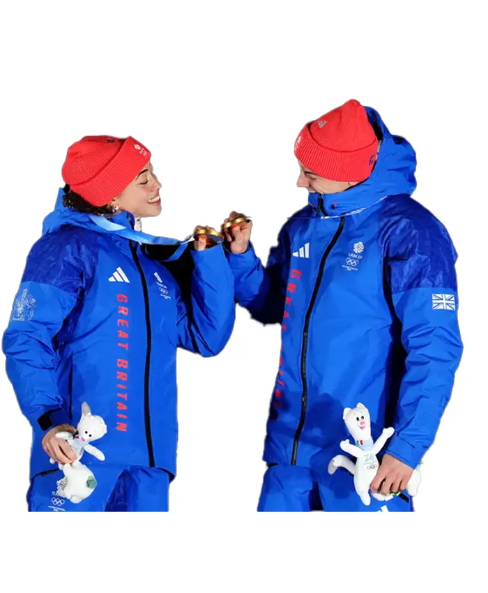 Winter Olympics 2026 Team Great Britain Blue Jacket