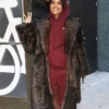 Gabrielle Union Long Fur Coat