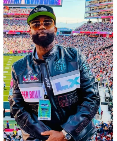 Seattle-Seahawks-Host-Gee-Scott-Sr-Super-Bowl-LX-2026-Moto-Leather-Jacket-Back